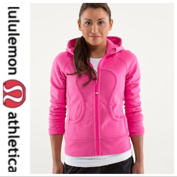 lululemon athletica Jackets & Blazers - 💕SALE💕Lululemon Pink Scuba Hoodie
